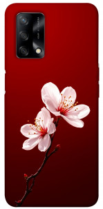 Чехол Sakura red для Oppo A74 4G