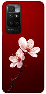 Чехол Sakura red для Xiaomi Redmi 10