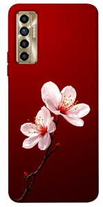 Чехол Sakura red для TECNO Camon 17P