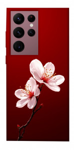 Чохол Sakura red для Galaxy S22 Ultra