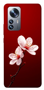 Чехол Sakura red для Xiaomi 12