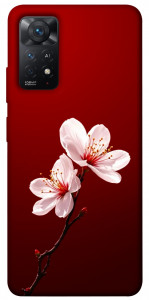 Чехол Sakura red для Xiaomi Redmi Note 11 Pro 5G