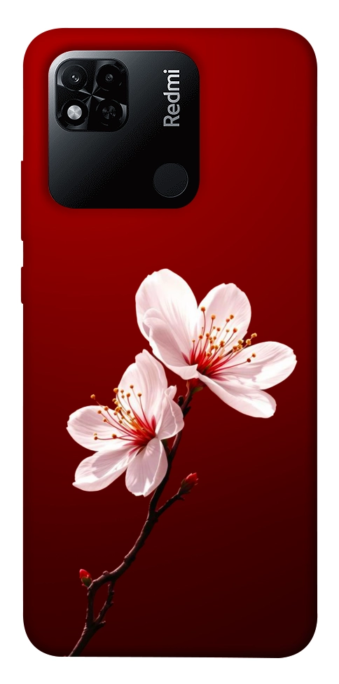 Чехол Sakura red для Xiaomi Redmi 10A