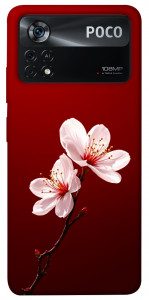 Чохол Sakura red для Xiaomi Poco X4 Pro