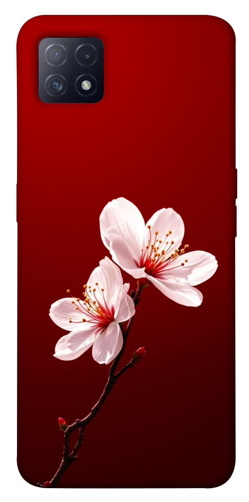 Чехол Sakura red для Oppo A73 5G