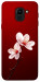 Чохол Sakura red для Galaxy J6 (2018)