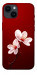 Чехол Sakura red для iPhone 14