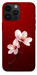 Чехол Sakura red для iPhone 14 Pro Max
