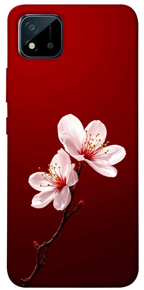 Чехол Sakura red для Realme C20