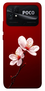 Чехол Sakura red для Xiaomi Poco C40