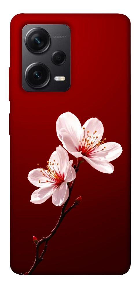 Чохол Sakura red для Xiaomi Redmi Note 12 Pro+