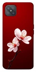 Чехол Sakura red для Oppo A92s