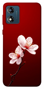 Чехол Sakura red для Motorola Moto E13
