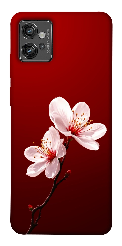 Чехол Sakura red для Motorola Moto G32