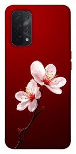 Чехол Sakura red для Oppo A74 5G