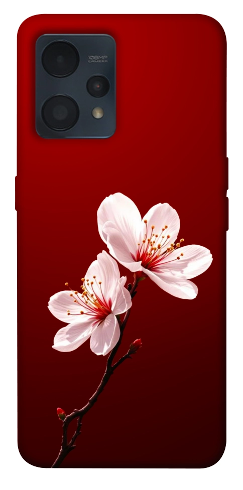 Чехол Sakura red для Realme 9 Pro+