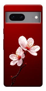 Чехол Sakura red для Google Pixel 7