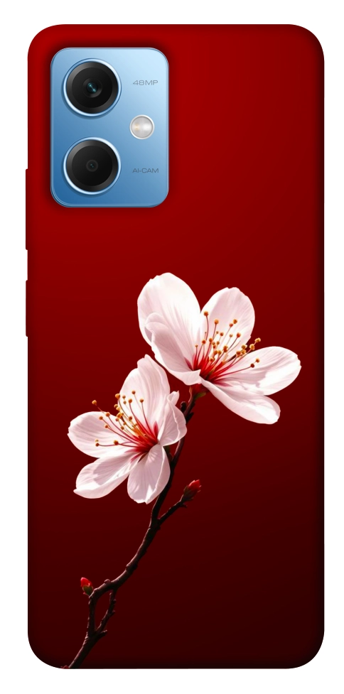 Чехол Sakura red для Xiaomi Poco X5