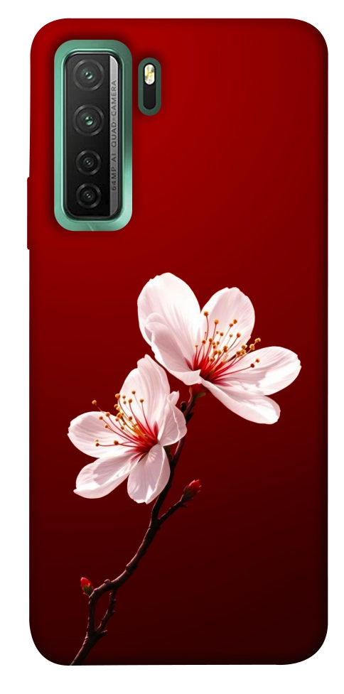 Чехол Sakura red для Huawei nova 7 SE