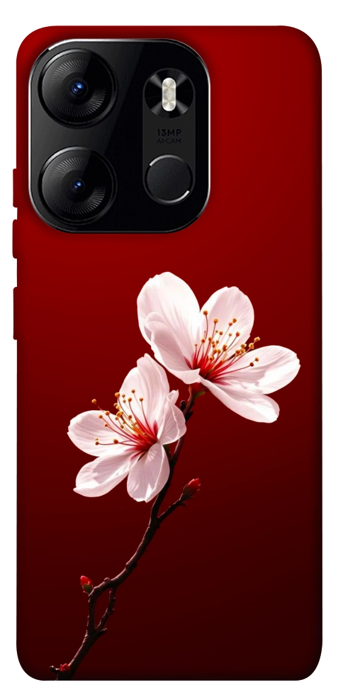 Чехол Sakura red для Tecno Spark Go 2023