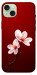 Чехол Sakura red для iPhone 15 Plus