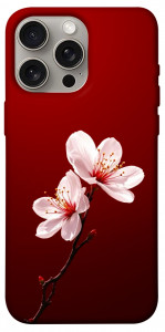 Чохол Sakura red для iPhone 15 Pro Max