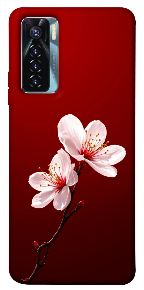 Чохол Sakura red для TECNO Camon 17 Pro