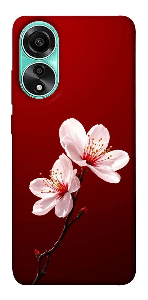 Чохол Sakura red для Oppo A78 4G