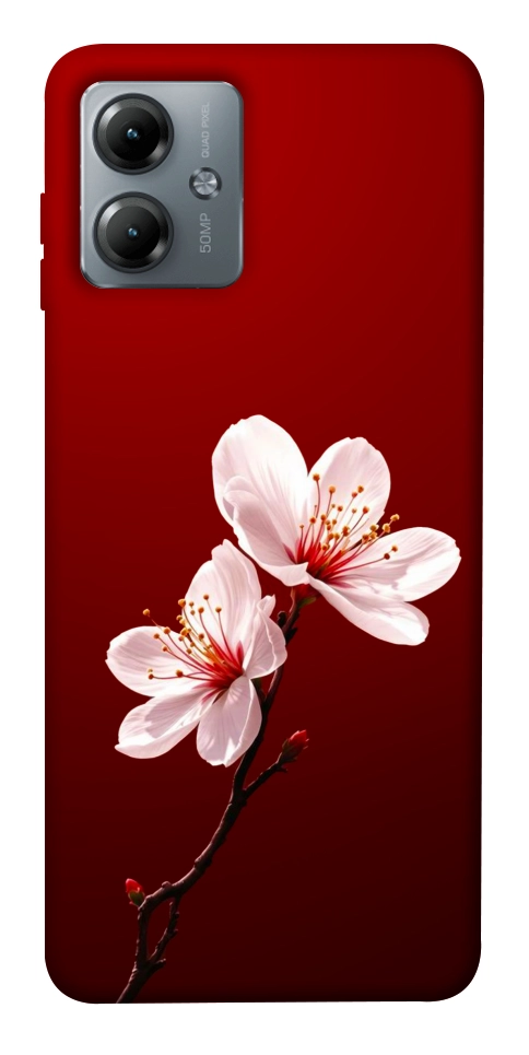 Чохол Sakura red для Motorola Moto G14