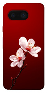 Чехол Sakura red для Google Pixel 8