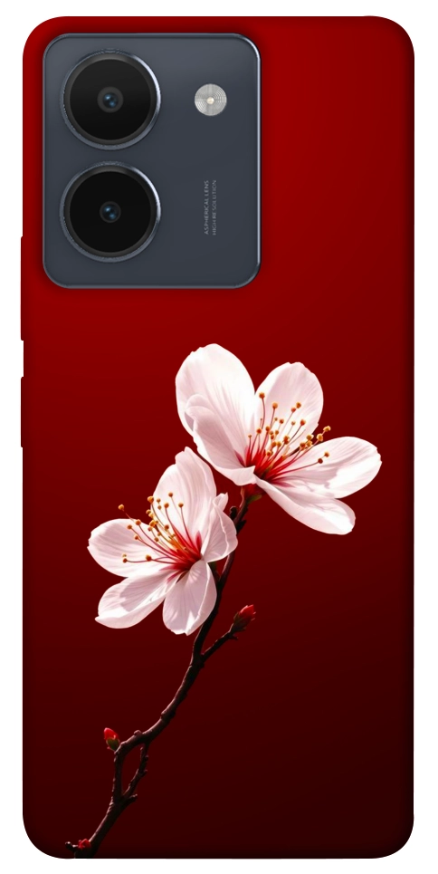 Чехол Sakura red для Vivo Y36