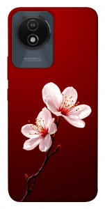Чехол Sakura red для Vivo Y02
