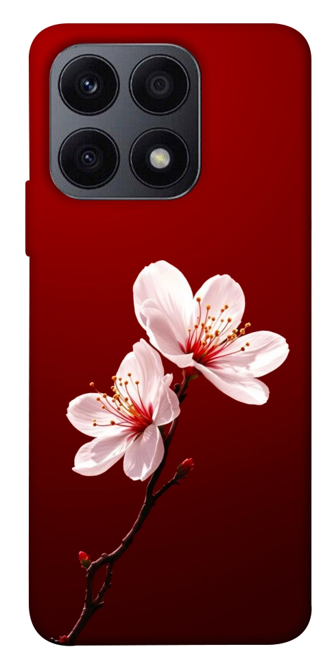 Чехол Sakura red для Huawei Honor X8a
