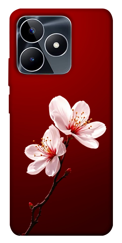 Чехол Sakura red для Realme C53