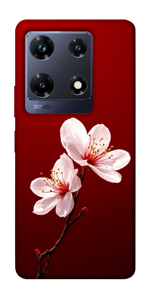 Чехол Sakura red для Infinix Note 30 Pro NFC