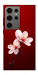 Чехол Sakura red для Galaxy S24 Ultra