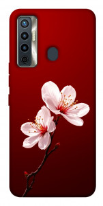 Чехол Sakura red для TECNO Camon 17