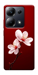 Чехол Sakura red для Xiaomi Poco M6