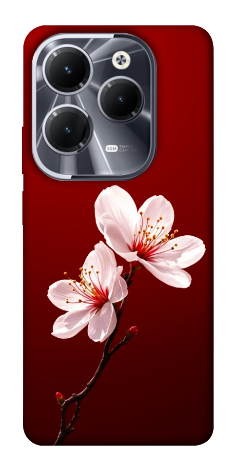 Чехол Sakura red для Infinix Hot 40