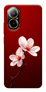 Чехол Sakura red для Realme C67 4G