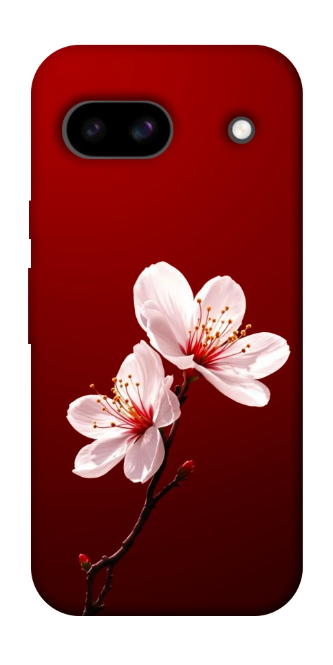 Чехол Sakura red для Google Pixel 8a
