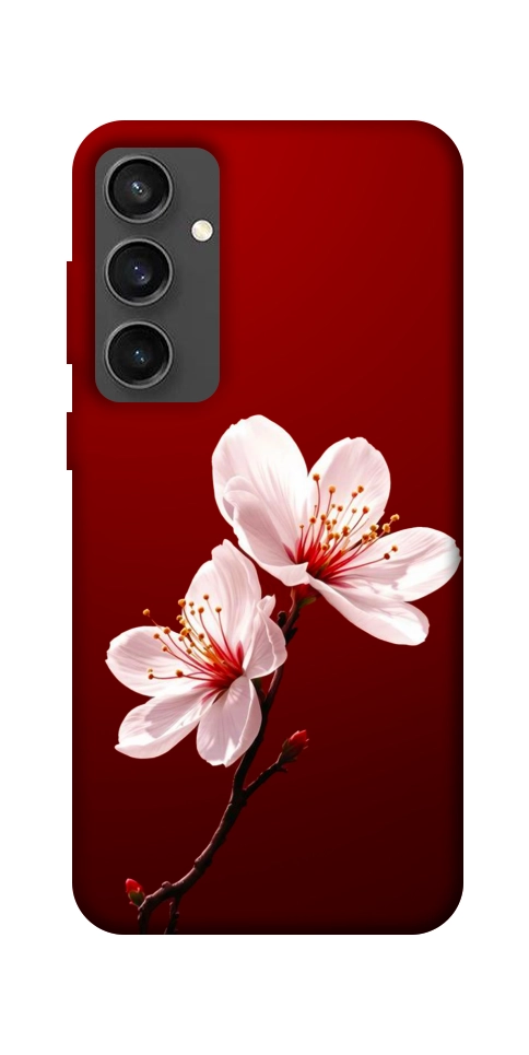 Чохол Sakura red для Galaxy S24 FE