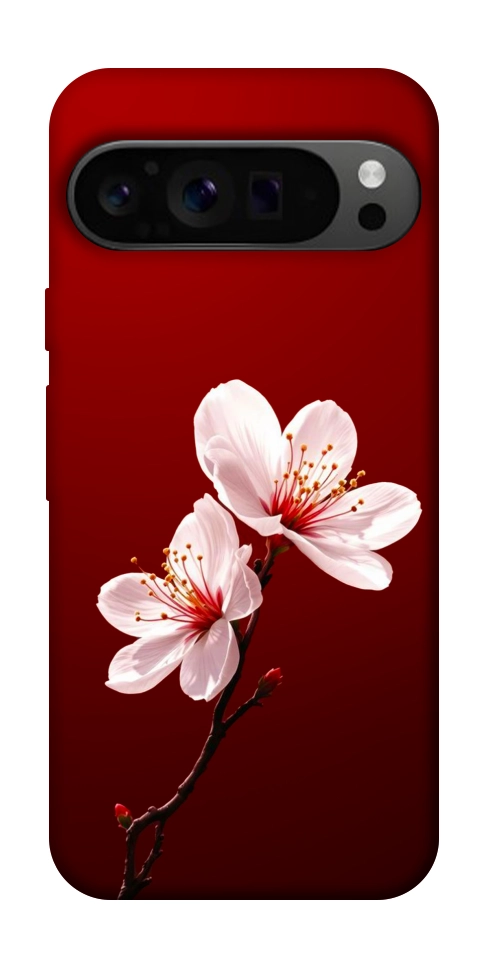 Чохол Sakura red для Google Pixel 9 Pro
