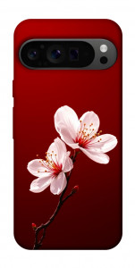 Чехол Sakura red для Google Pixel 9 Pro