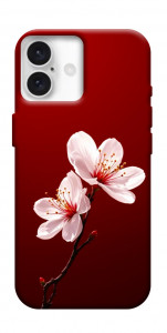 Чехол Sakura red для iPhone 16