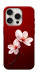 Чехол Sakura red для iPhone 16 Pro