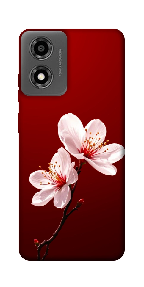 Чехол Sakura red для Motorola Moto E14