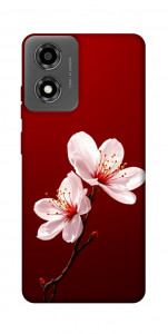 Чехол Sakura red для Motorola Moto E14