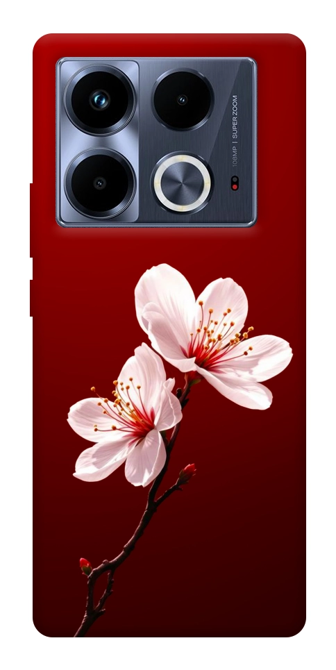 Чохол Sakura red для Infinix Note 40 4G