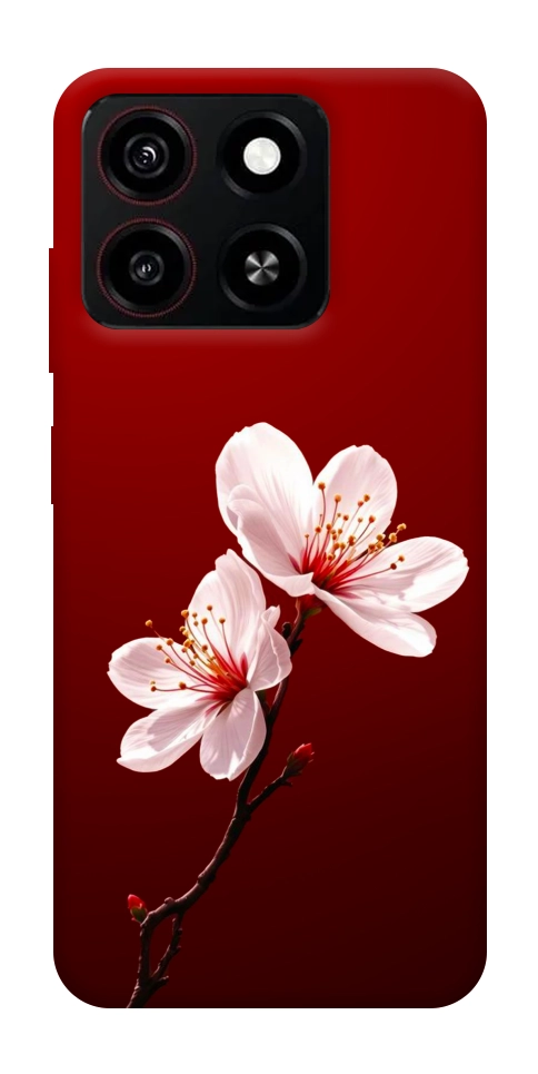 Чехол Sakura red для ZTE Blade A35 4G